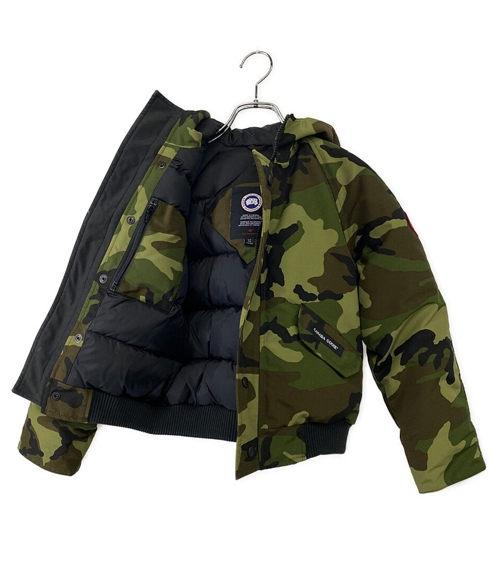 カナダグース ダウンジャケット カモ柄 Youth Rundle Bomber 7995Y キッズ SIZE S CANADA GOOSE