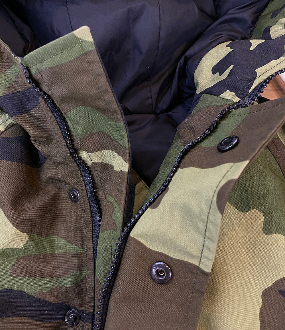 カナダグース ダウンジャケット カモ柄 Youth Rundle Bomber 7995Y キッズ SIZE S CANADA GOOSE