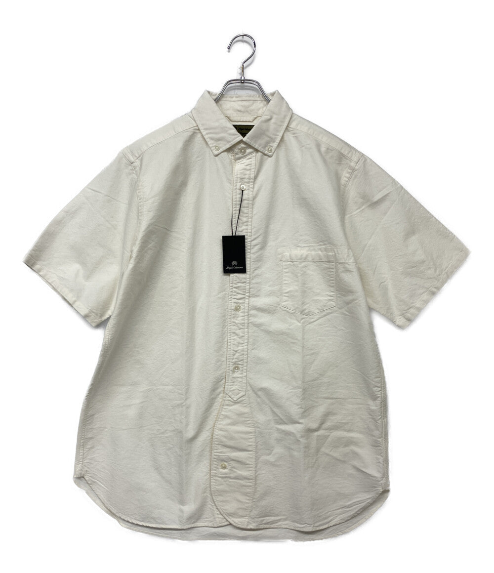 ナイジェルケーボン  半袖シャツ 8048-00-11001 BRITISH OFFICER'S TYPE2      メンズ SIZE 50  NIGEL CABOURN