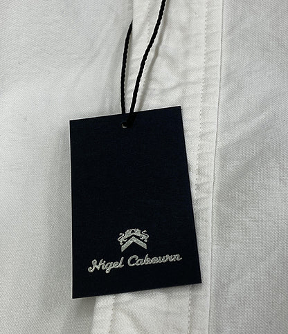 ナイジェルケーボン  半袖シャツ 8048-00-11001 BRITISH OFFICER'S TYPE2      メンズ SIZE 50  NIGEL CABOURN