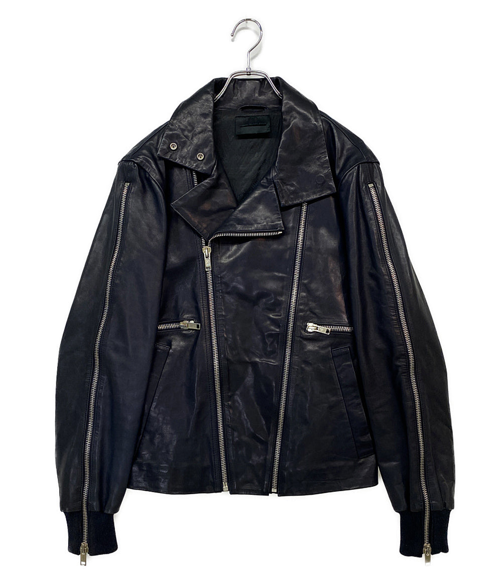 ディーゼル  ジップライダースジャケット ブラック       メンズ SIZE 48  DIESEL