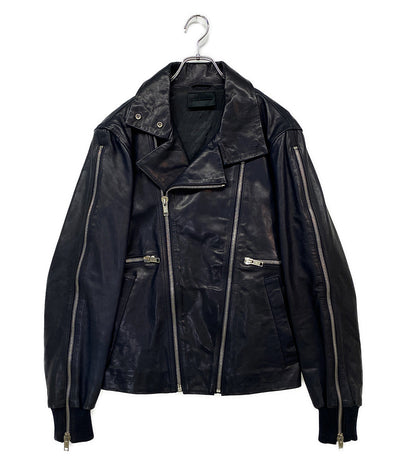 ディーゼル  ジップライダースジャケット ブラック       メンズ SIZE 48  DIESEL