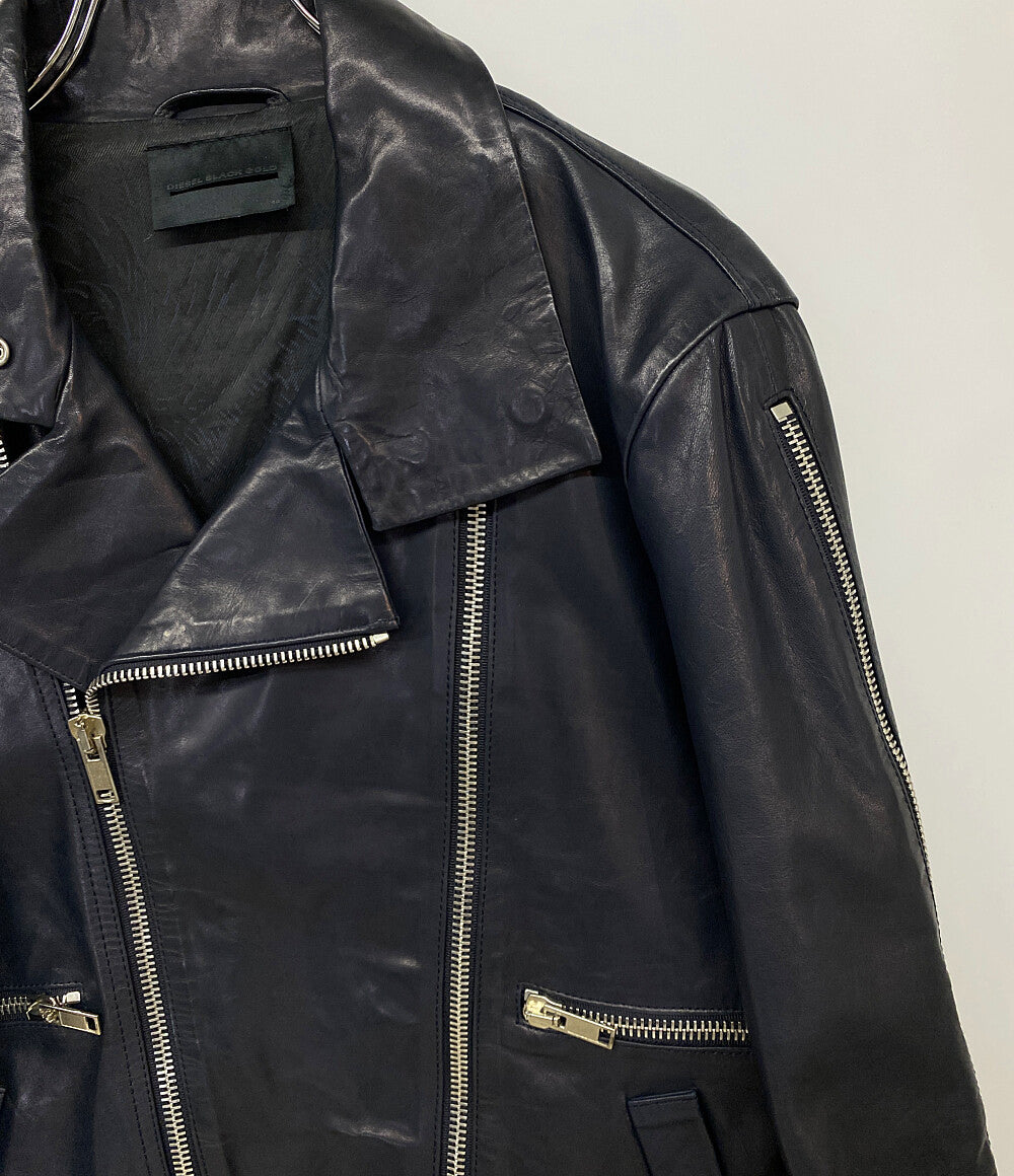 ディーゼル  ジップライダースジャケット ブラック       メンズ SIZE 48  DIESEL