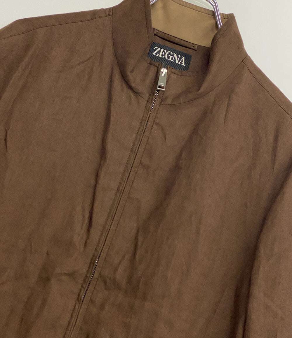 ゼニア  ジャケット ジャケット リネン100 UDT58A7      メンズ SIZE 46  ZEGNA
