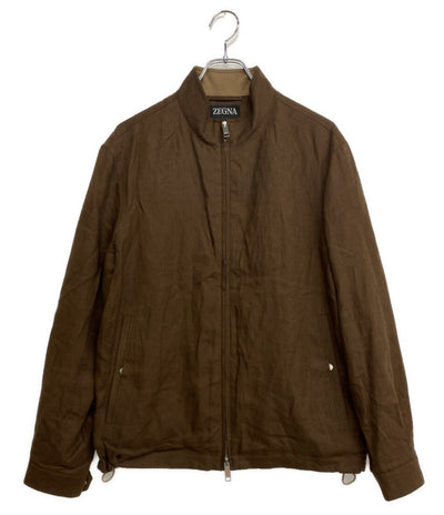 ゼニア  ジャケット ジャケット リネン100 UDT58A7      メンズ SIZE 46  ZEGNA