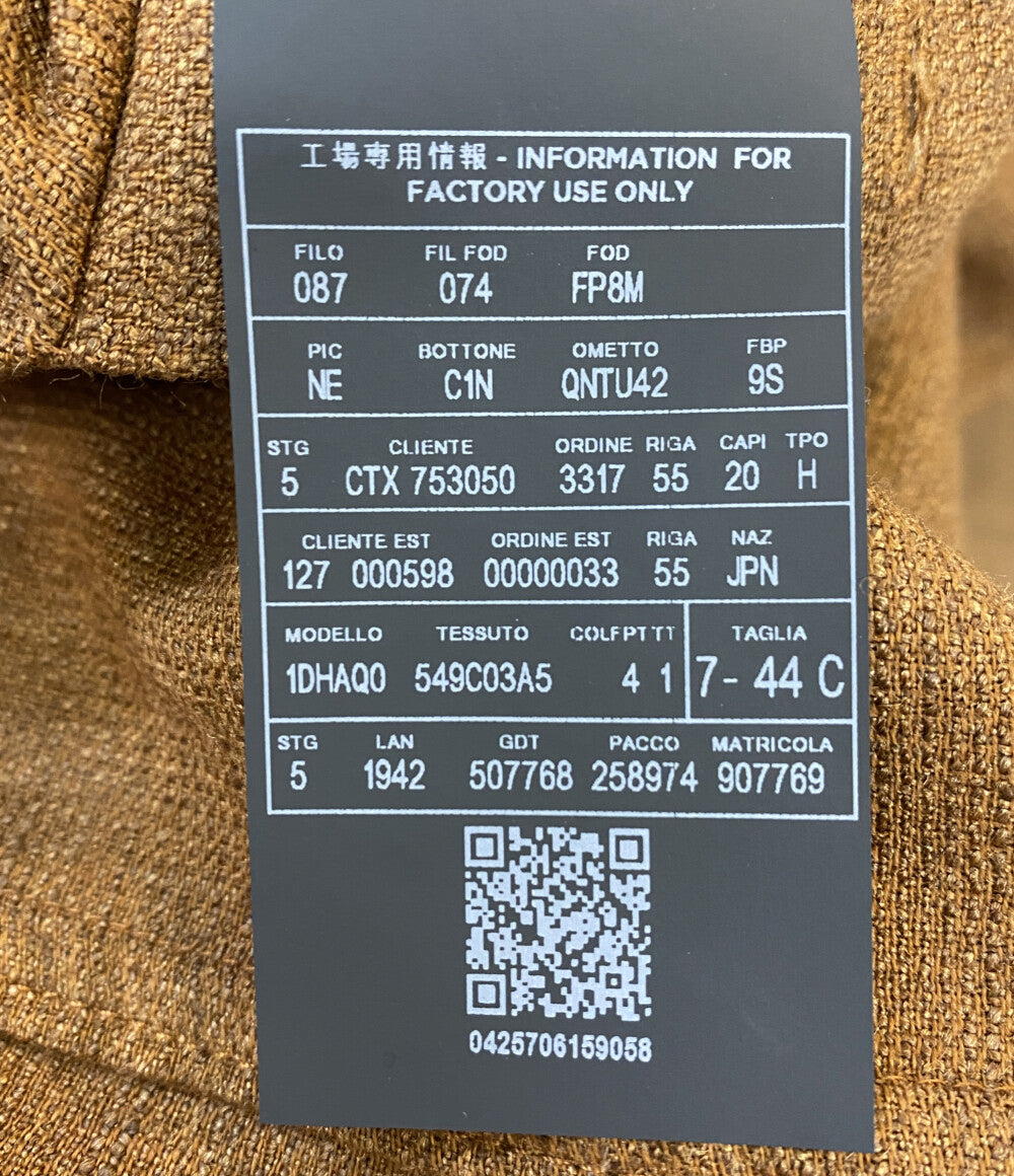 ゼニア  チョアジャケット Vicuna 549C03A5      メンズ SIZE 7-44C  ZEGNA