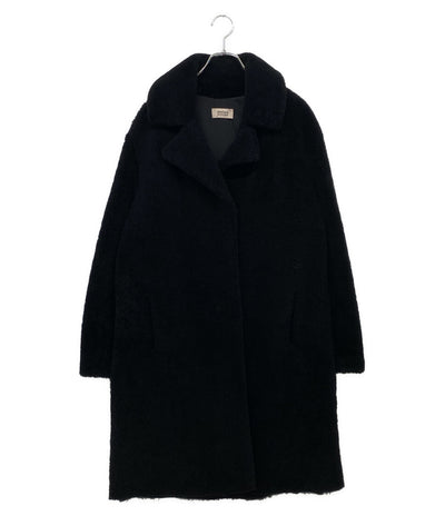 イヴサロモン コート ブラック 18-020-210-0028-3-0 レディース SIZE 36 YVES SALOMON