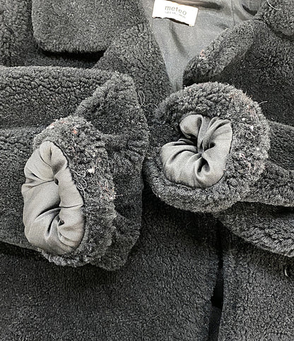 YVES SALOMON コート ブラック 18-020-210-0028-3-0 レディース SIZE 36 イヴサロモン