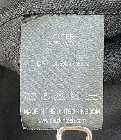 マッキントッシュ 英国製 ダブルフェイスコート ブラック レディース SIZE 12 MACKINTOSH