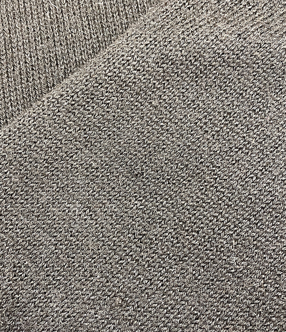 コモリ ブラックアルパカクルーネックニット 21AW U03-06001 メンズ SIZE - COMOLI