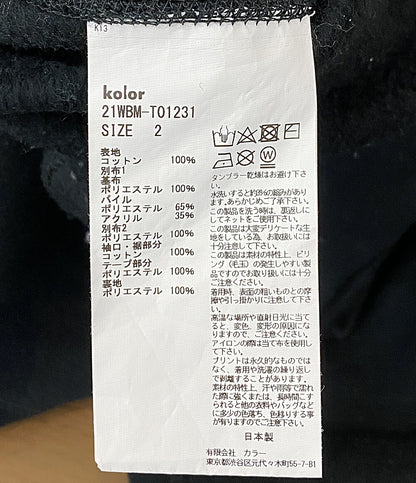 カラー ビーコン スウェット 21WBM-T01231 メンズ SIZE 2 kolor BEACON