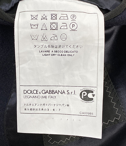 ドルチェアンドガッバーナ コート ウール ネイビー G0679T メンズ SIZE 46 DOLCE ＆ GABBANA