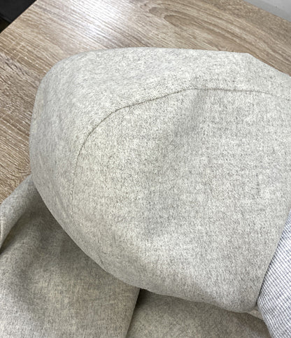 ebure エブール リュクスメルトン フーデットロングコート 3610200133 レディース SIZE 36