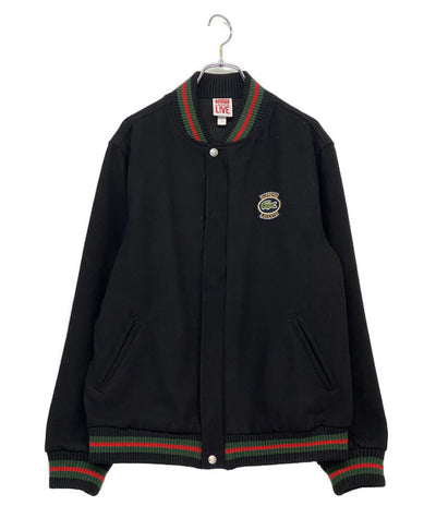 シュプリーム ラコステ スタジャン bh8505 メンズ SIZE M Supreme × LACOSTE