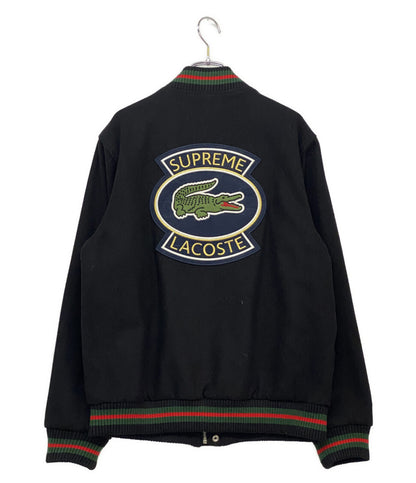 シュプリーム ラコステ スタジャン bh8505 メンズ SIZE M Supreme × LACOSTE