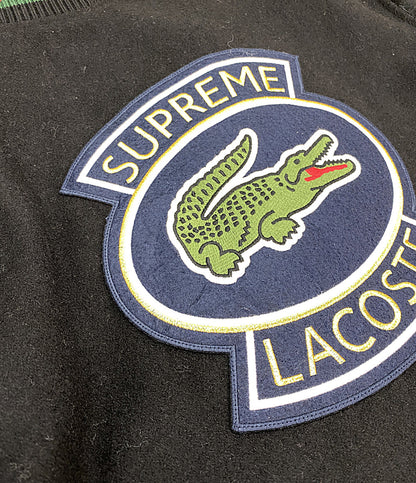 シュプリーム ラコステ スタジャン bh8505 メンズ SIZE M Supreme × LACOSTE