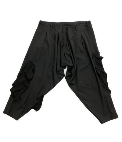 ヨウジヤマモトプールオム  パンツ ブラック HJ-P64-100      メンズ SIZE 1  YOHJI YAMAMOTO POUR HOMME