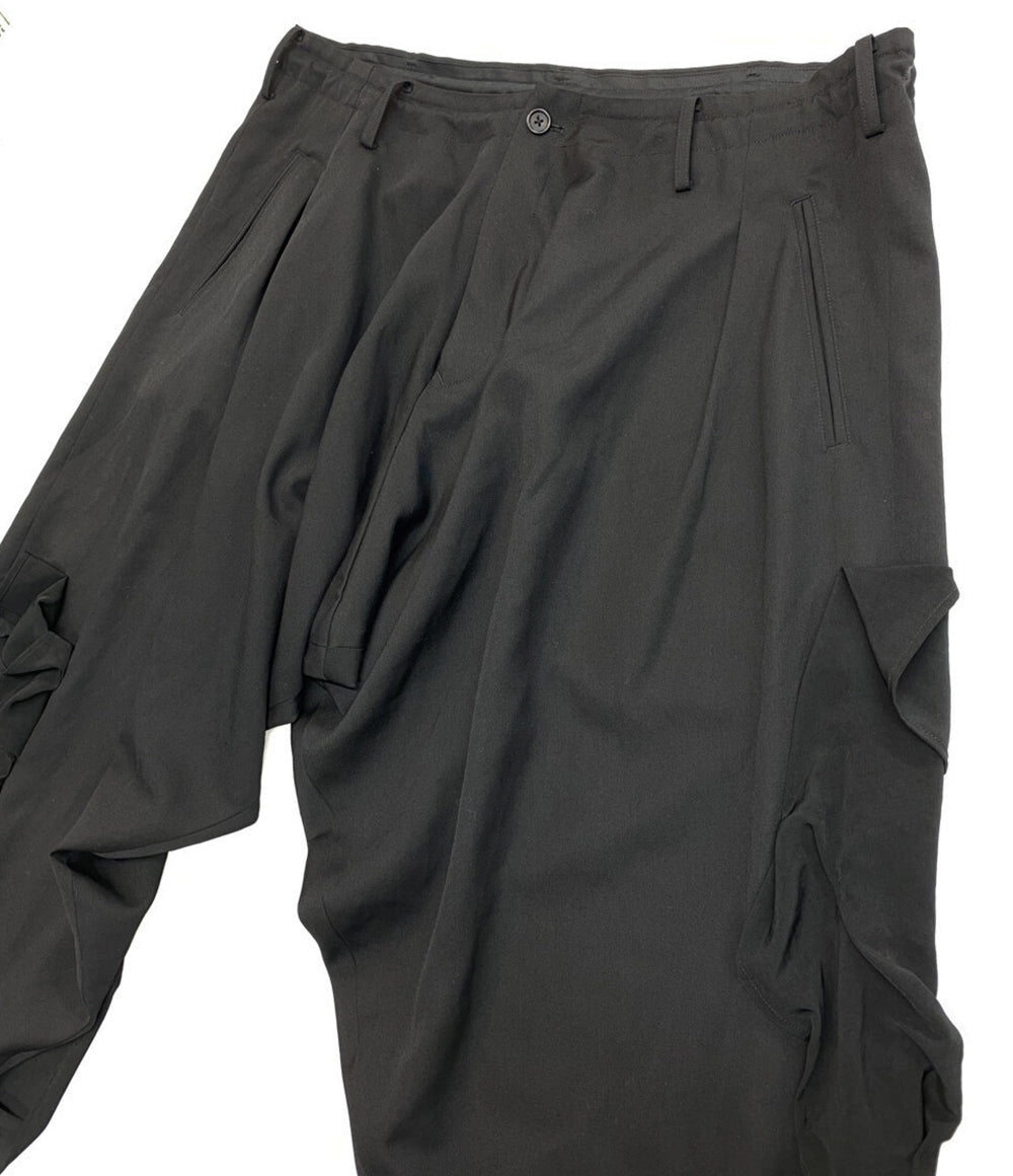 ヨウジヤマモトプールオム  パンツ ブラック HJ-P64-100      メンズ SIZE 1  YOHJI YAMAMOTO POUR HOMME