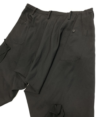 ヨウジヤマモトプールオム  パンツ ブラック HJ-P64-100      メンズ SIZE 1  YOHJI YAMAMOTO POUR HOMME