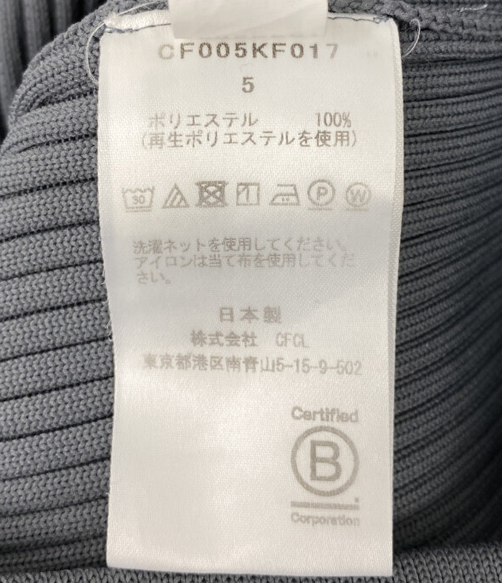 シーエフシーエル パンツ グレー 変形 CF005KF017 fluted　　 レディース SIZE 5 CFCL