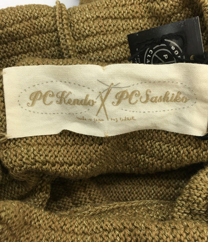 ポータークラシック ニット PC-030-1191-54-05 BEATNIK KENDO KNIT キャメル メンズ SIZE L PORTER CLASSIC