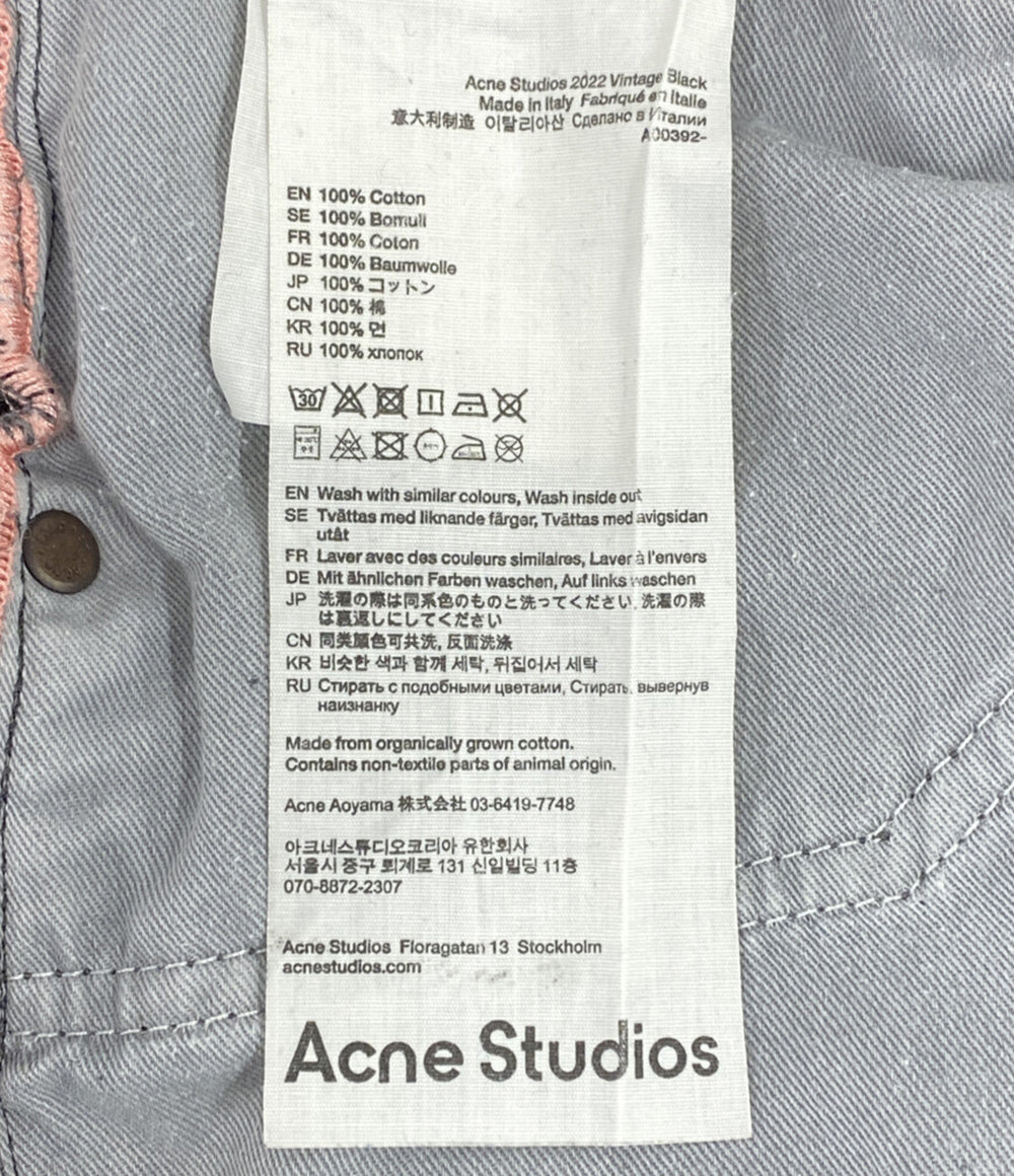 アクネステュディオス  デニムパンツ 2022 Vintage Black      メンズ SIZE EUR 29 30  ACNE STUDIOS
