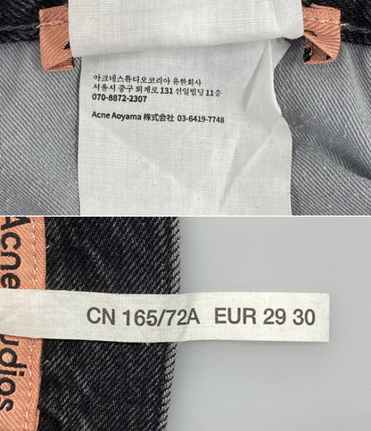 アクネステュディオス  デニムパンツ 2022 Vintage Black      メンズ SIZE EUR 29 30  ACNE STUDIOS