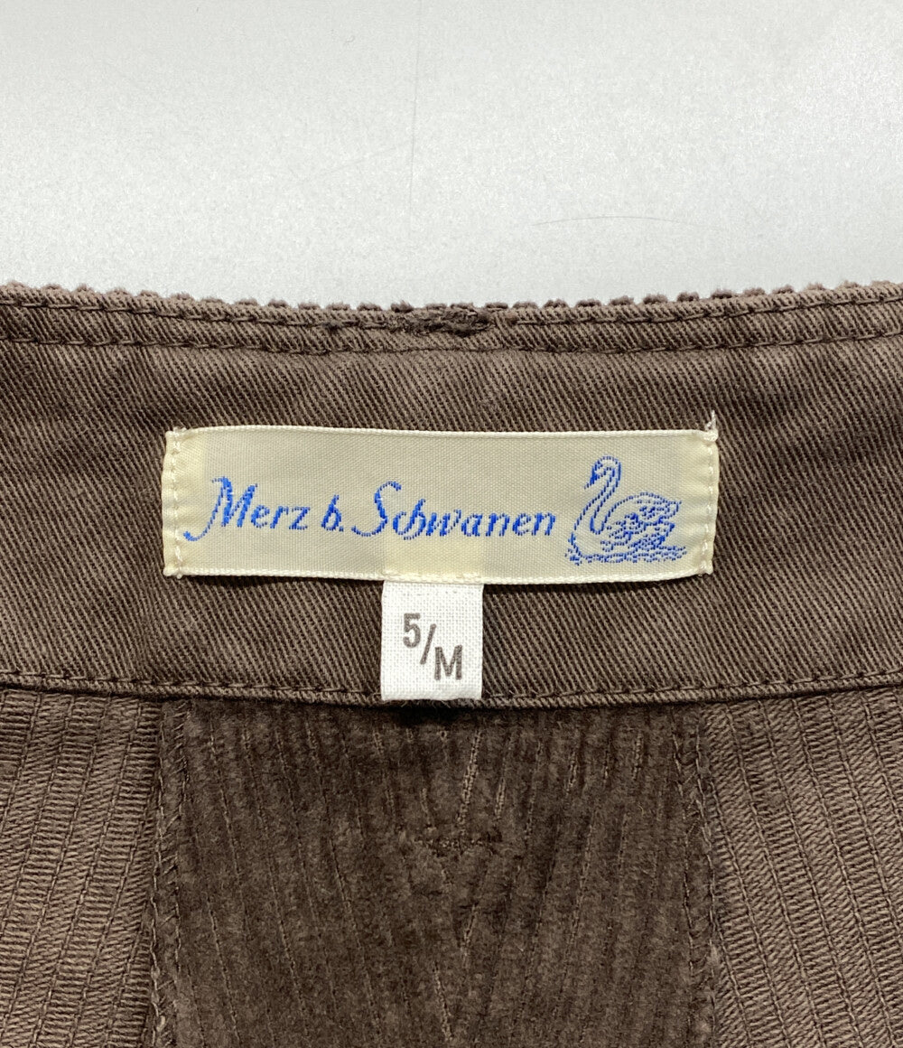 メルツベーシュヴァーネン コーデュロイパンツ ブラウン メンズ SIZE 5/M merz b. schwanen