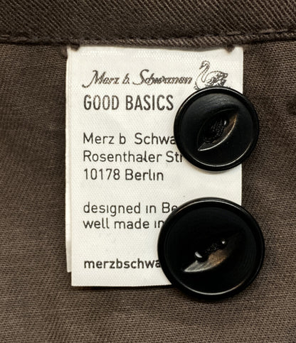 メルツベーシュヴァーネン コーデュロイパンツ ブラウン メンズ SIZE 5/M merz b. schwanen