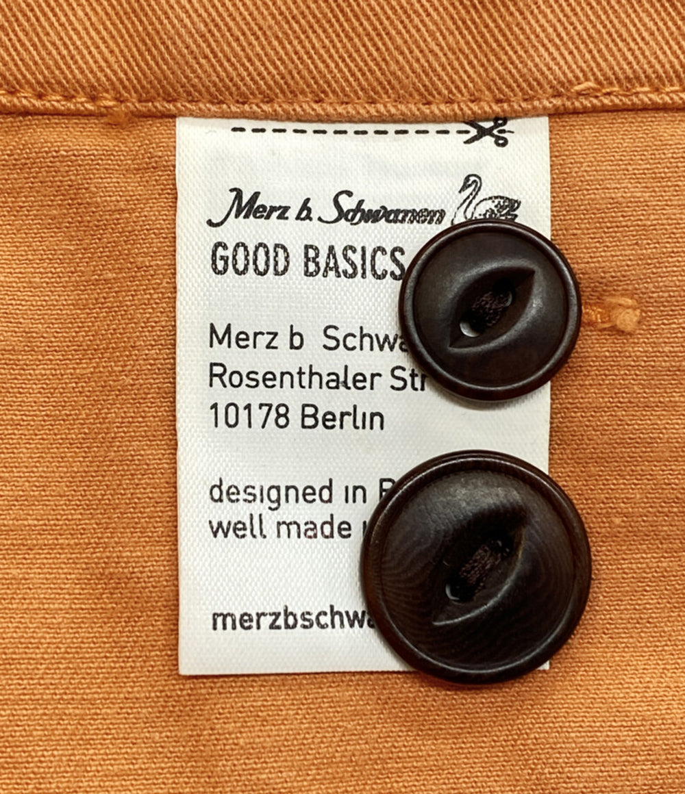 メルツベーシュヴァーネン コーデュロイパンツ オレンジ メンズ SIZE 5/M merz b. schwanen