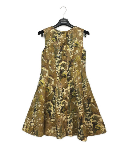 ドルチェ&ガッバーナ ノースリーブワンピース 総柄 レディース SIZE 40 DOLCE ＆ GABBANA