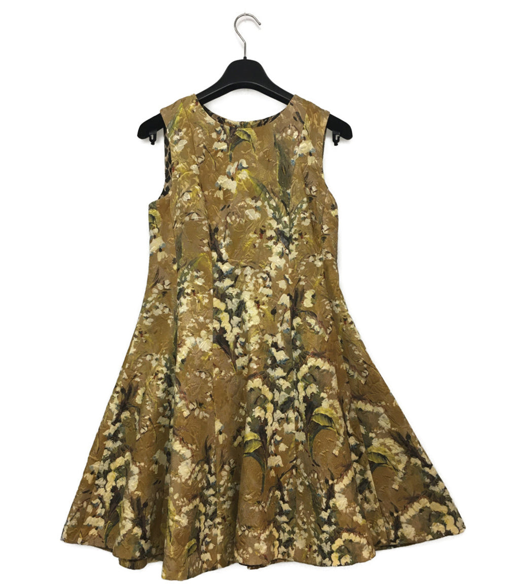 ドルチェ&ガッバーナ ノースリーブワンピース 総柄 レディース SIZE 40 DOLCE ＆ GABBANA