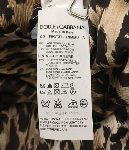 ドルチェ&ガッバーナ ノースリーブワンピース 総柄 レディース SIZE 40 DOLCE ＆ GABBANA