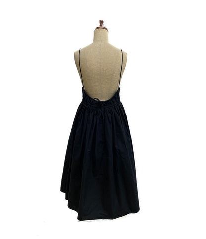 Drawer キャミワンピース サロペットスカート ブラック 6524-299-1640 レディース SIZE 36