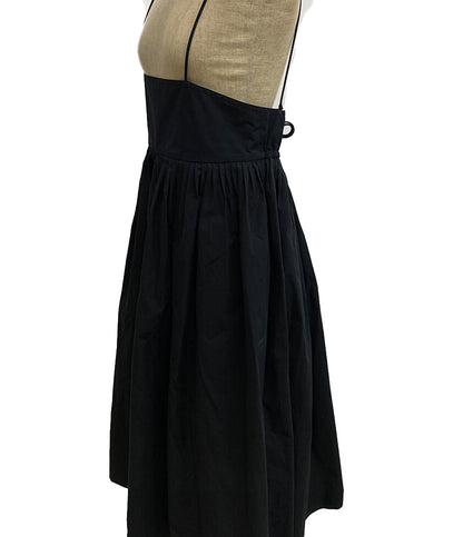 Drawer キャミワンピース サロペットスカート ブラック 6524-299-1640 レディース SIZE 36