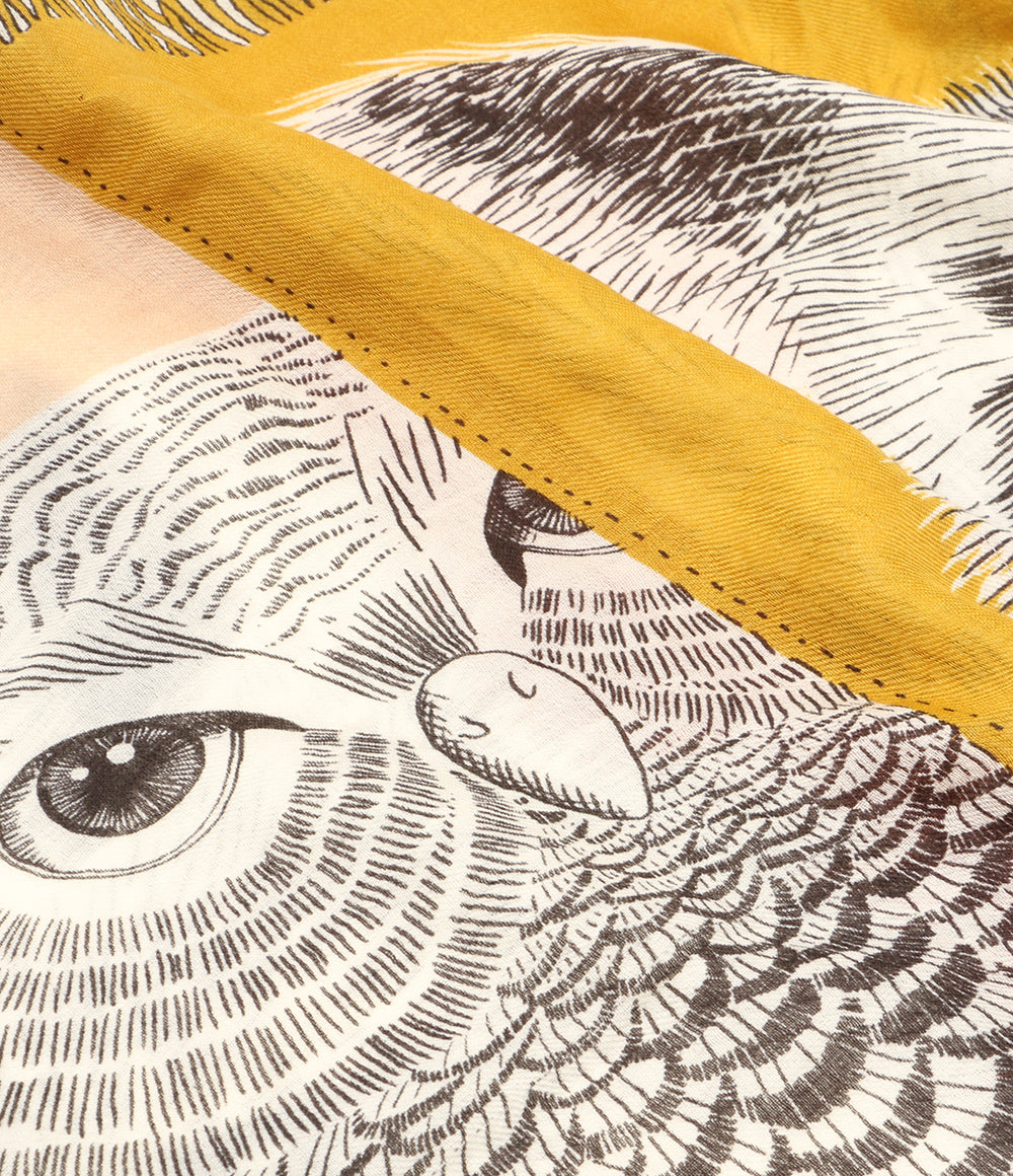 イヌイエディションズ ストール ブラウン タイガー      レディース   NOUI EDITIONS