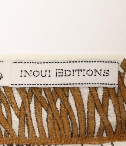 イヌイエディションズ ストール ブラウン タイガー      レディース   NOUI EDITIONS