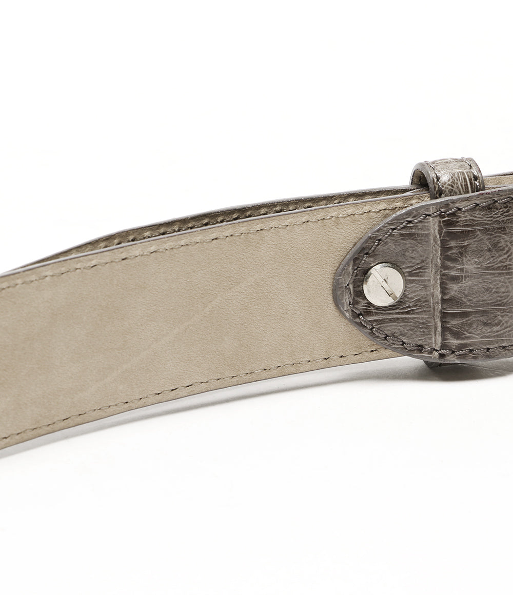 ブリオーニ クロコ ベルト B781/F1102 メンズ SIZE 100 Brioni