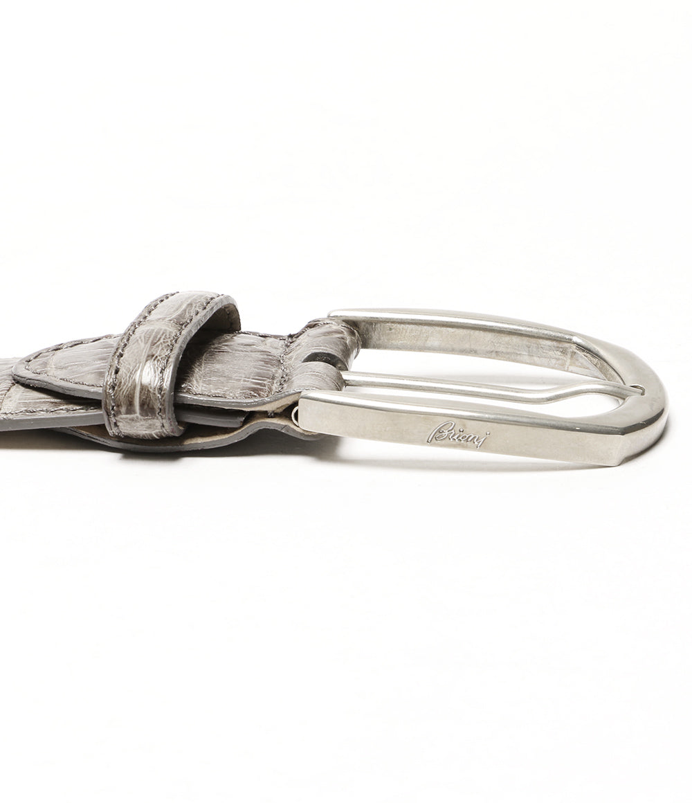 ブリオーニ クロコ ベルト B781/F1102 メンズ SIZE 100 Brioni