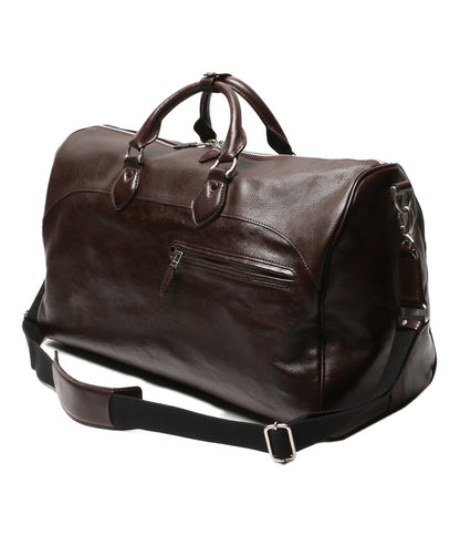 アヴィレックス  ボストンバッグ ブラウン レザー      メンズ   AVIREX