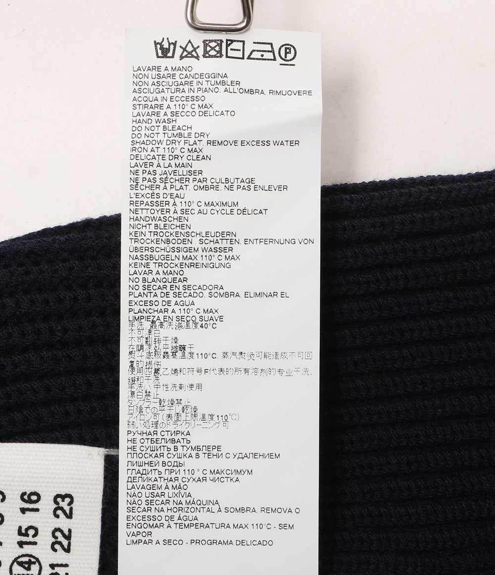 メゾンマルジェラ 美品 ニット帽 4stitch Kinit Cap     S50TC0051 S17791 メンズ SIZE L  Maison Margiela