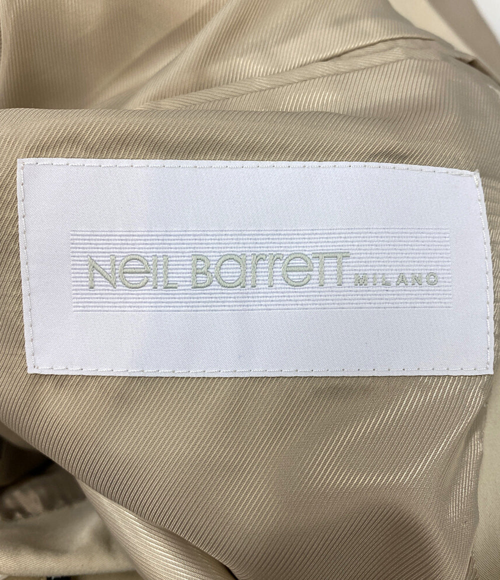 美品 NEIL BARRETT ニールバレット スーツ セットアップ ベージュ メンズ SIZE 50