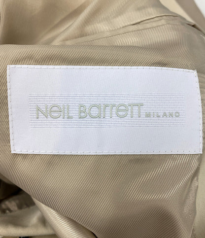 美品 NEIL BARRETT ニールバレット スーツ セットアップ ベージュ メンズ SIZE 50