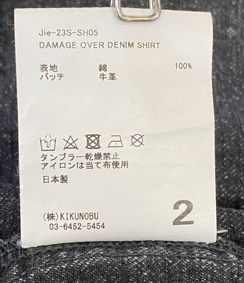 ジエダ  デニムジャケット Jie-23S-SH05      メンズ SIZE 2  Jieda