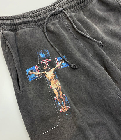 セントマイケル スウェットパンツ 河村康輔コラボ       メンズ SIZE S  SAINTMICHAEL