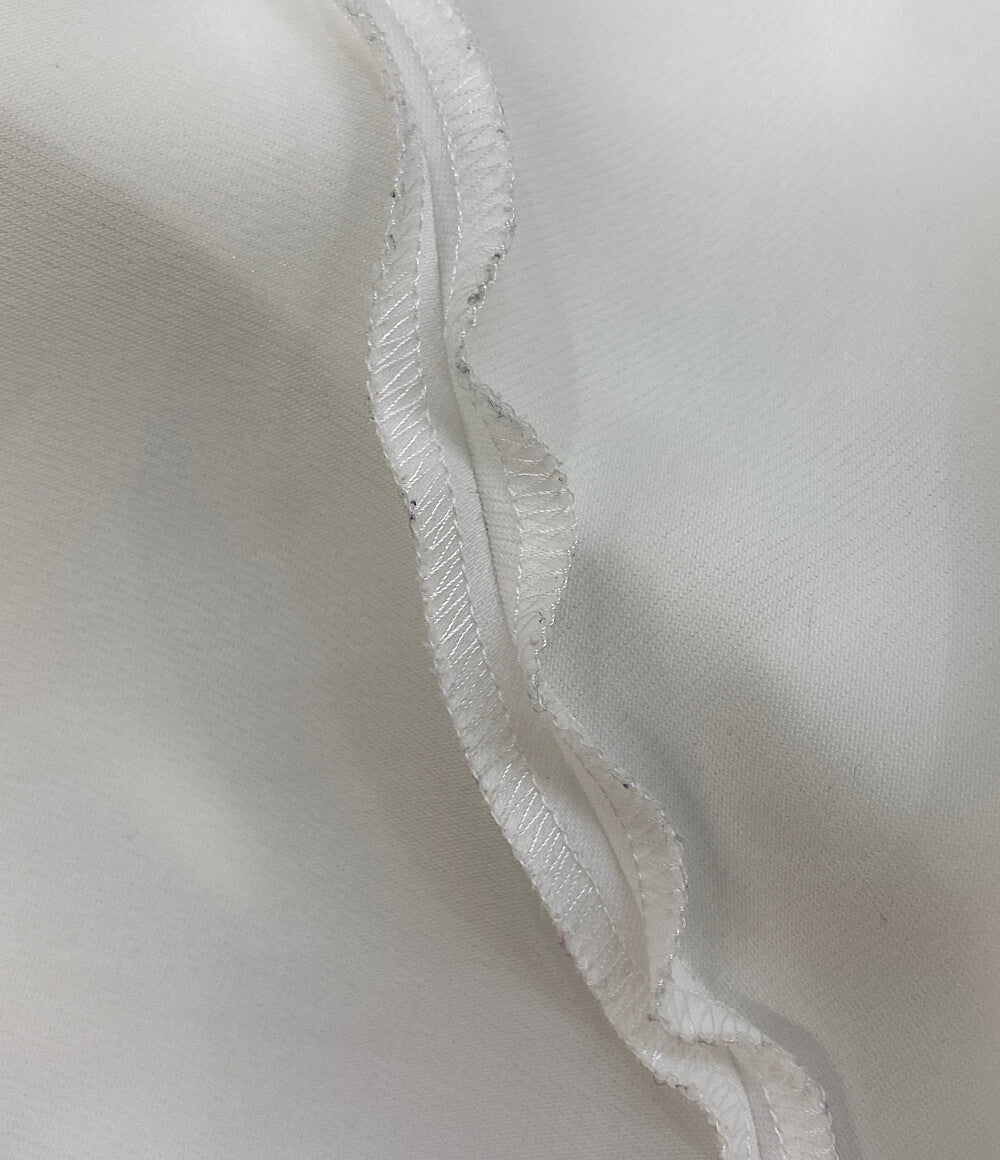 ENFOLD 長袖ブラウス 2WAY COLLAR ホワイト 23SS レディース SIZE 38 エンフォルド