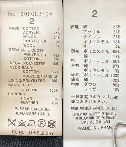 roarguns ロアーガンズ ダウンジャケット 20FGLB06 レディース SIZE 2