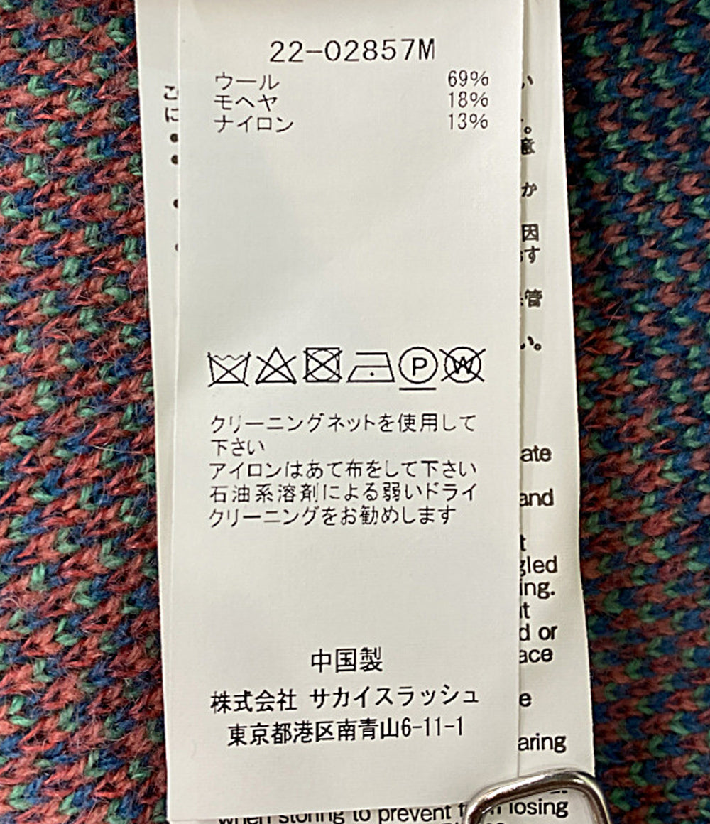 サカイ  ブルゾン 22AW Plaid Knit Blouson 22-02857M      メンズ SIZE 2  sacai
