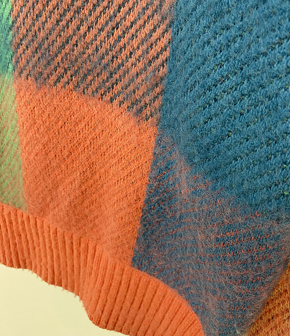 サカイ ブルゾン 22AW Plaid Knit Blouson 22-02857M メンズ SIZE 2