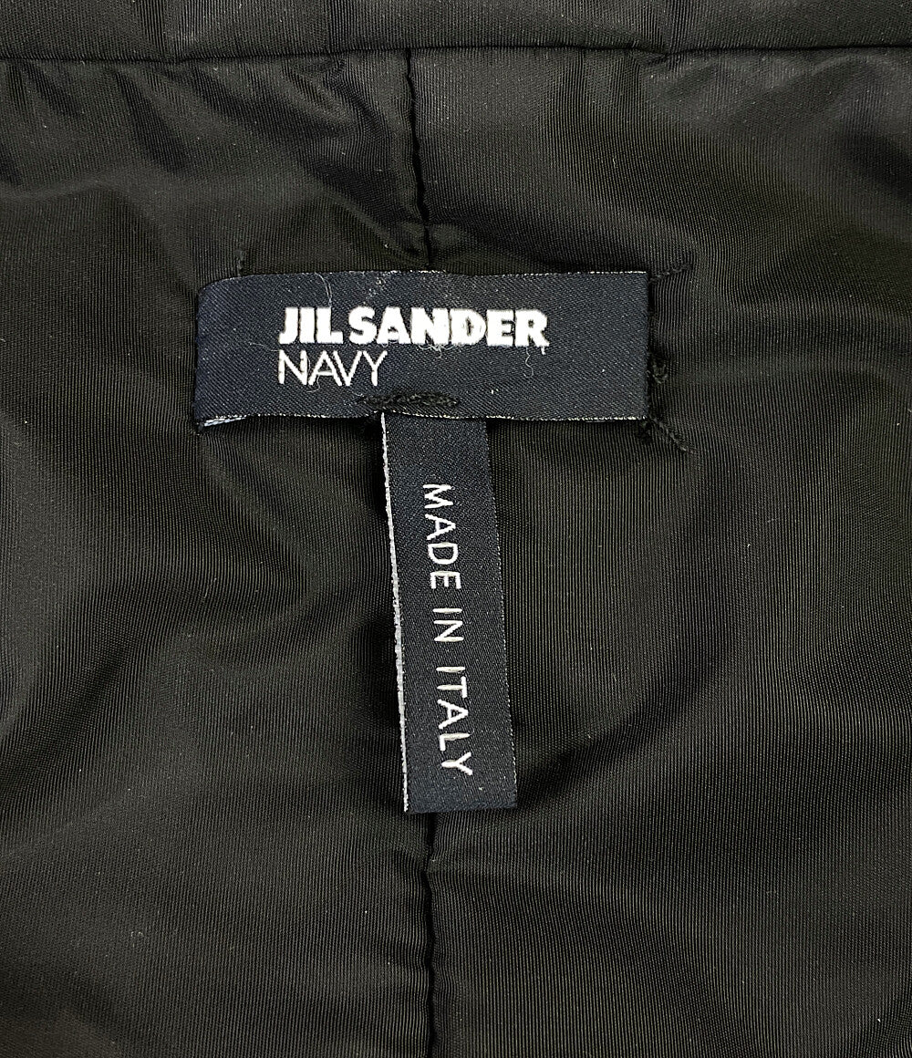 ジルサンダーネイビー ナイロン中綿コート レディース SIZE 34 JIL SANDER NAVY